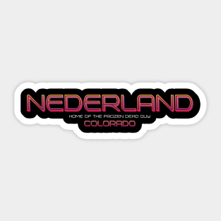 Nederland Sticker